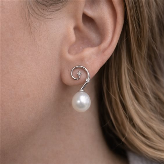 Orecchini Comete Donna in Oro Perla ORP 313 - ORP 313